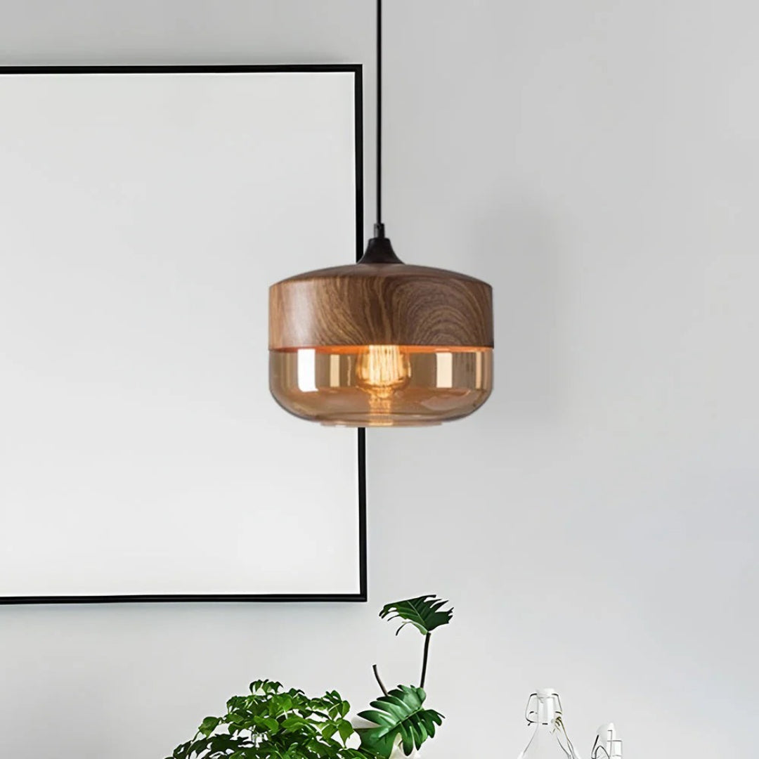 Scandinavische Glazen Hanglamp