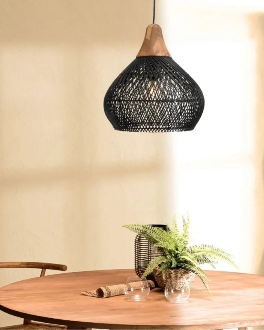 Bohemian rotan hanglamp