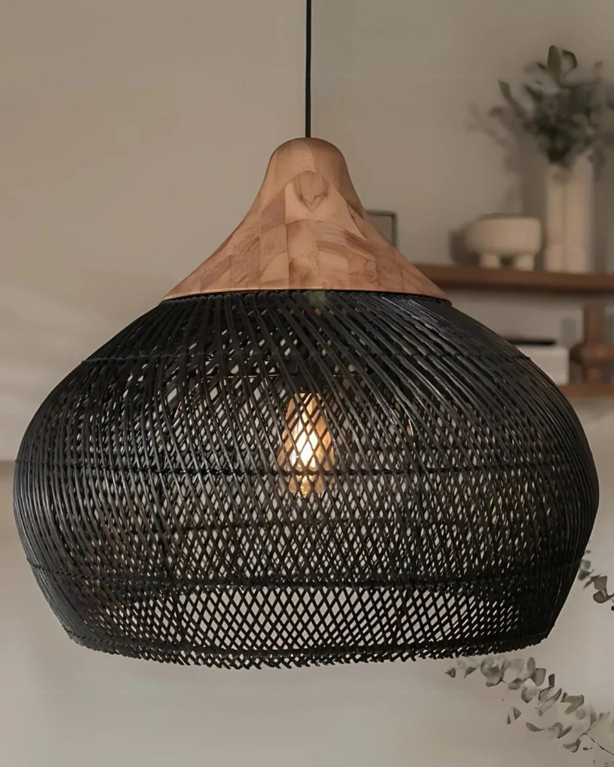 Bohemian rotan hanglamp