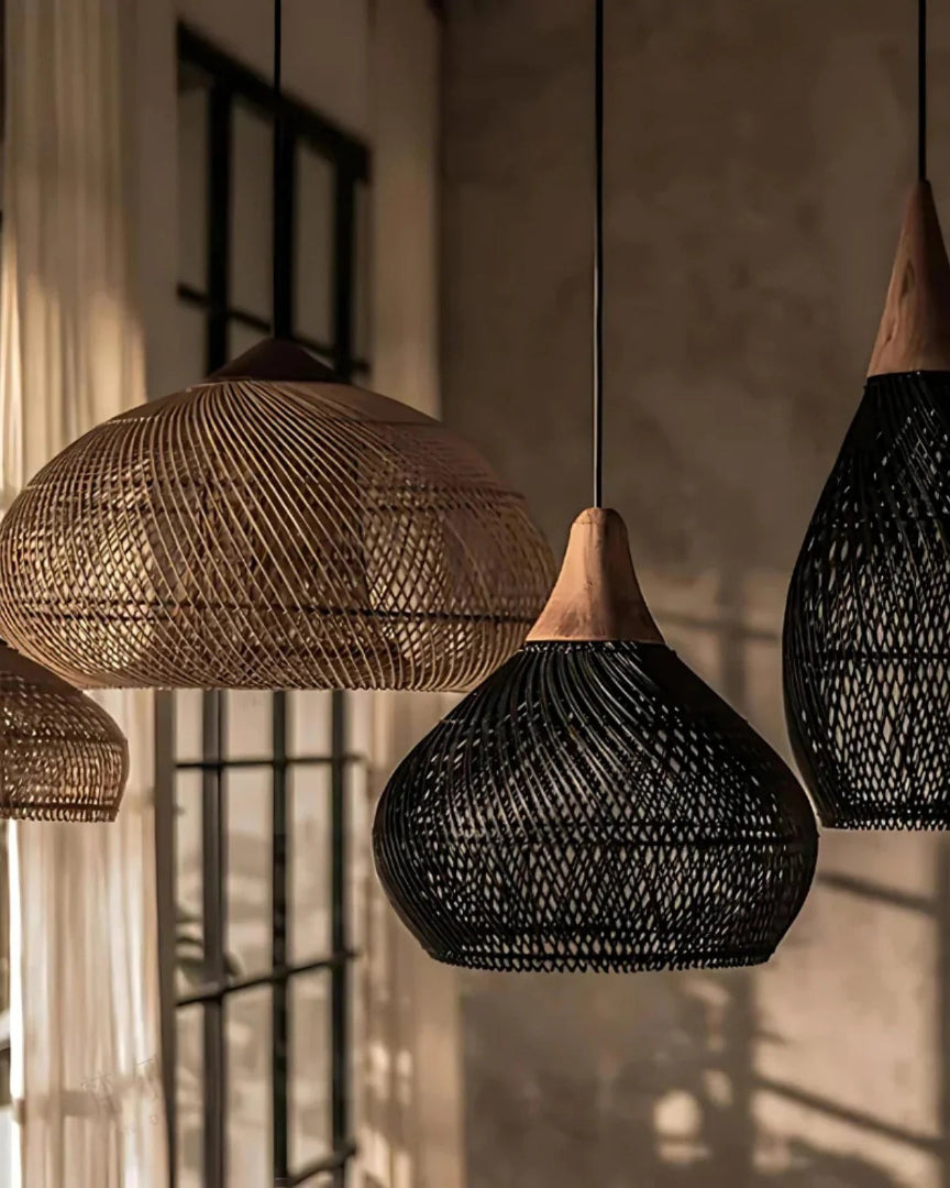 Bohemian rotan hanglamp
