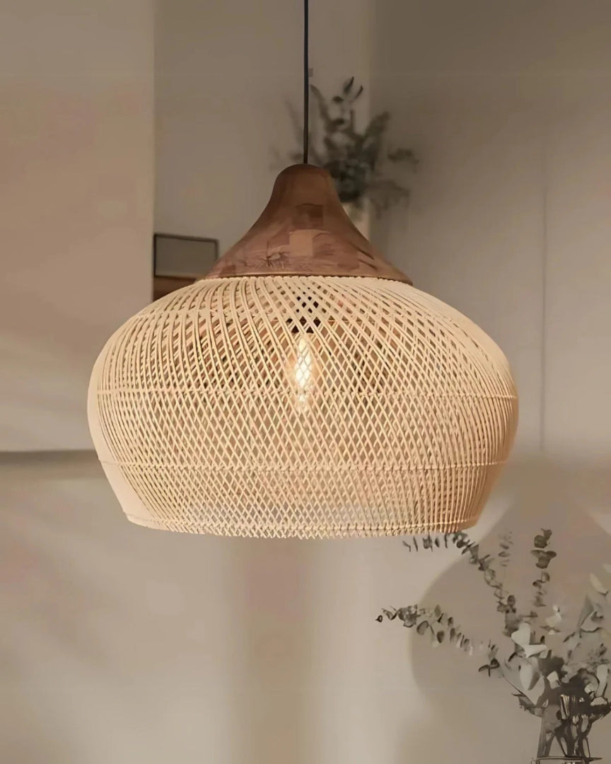 Bohemian rotan hanglamp