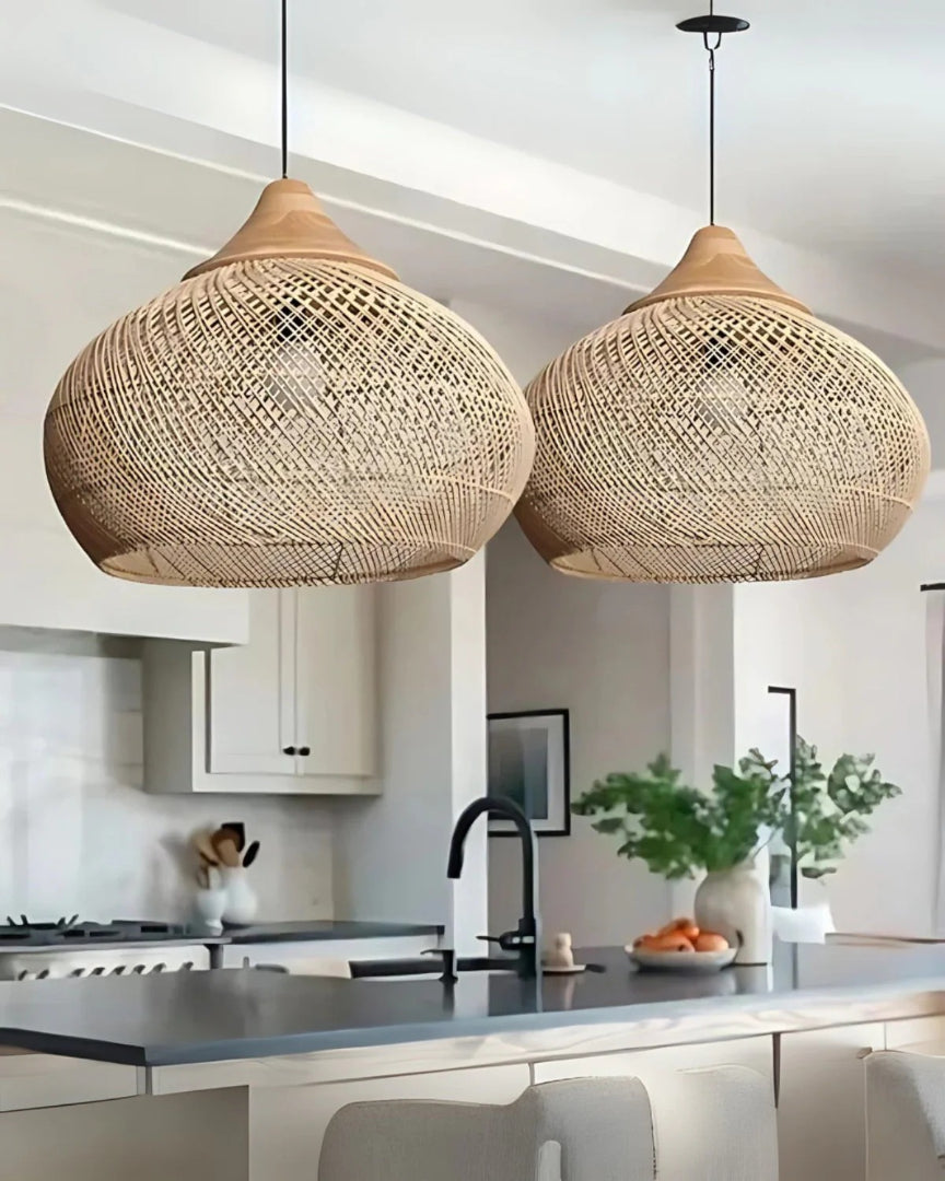 Bohemian rotan hanglamp
