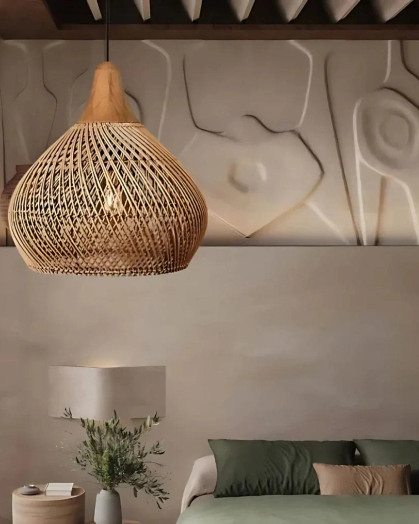 Bohemian rotan hanglamp