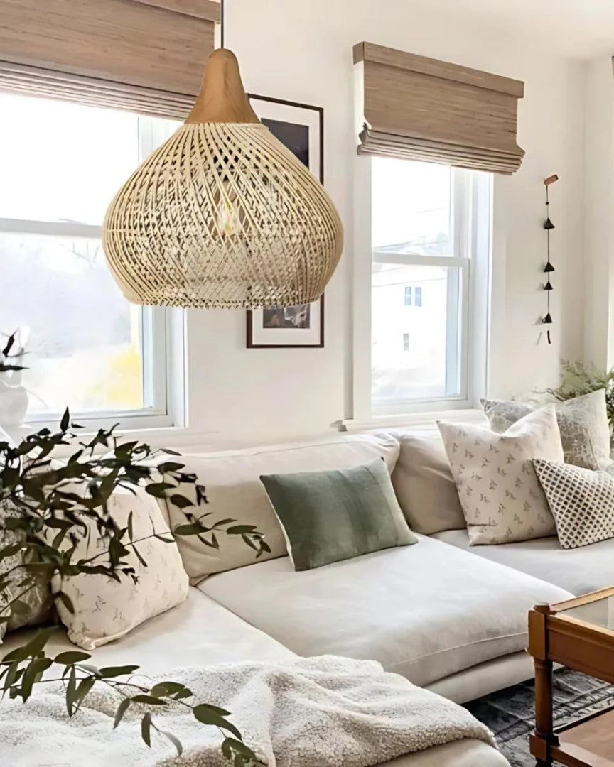 Bohemian rotan hanglamp