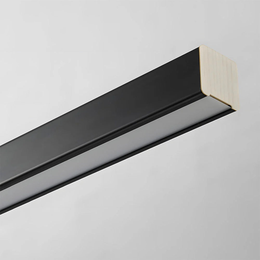 Lineaire LED metalen hanglamp