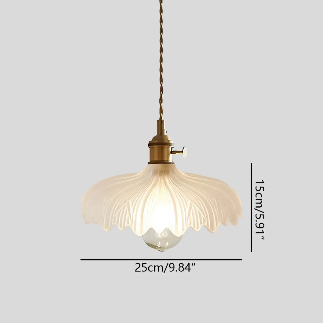Klassieke Glazen Hanglamp