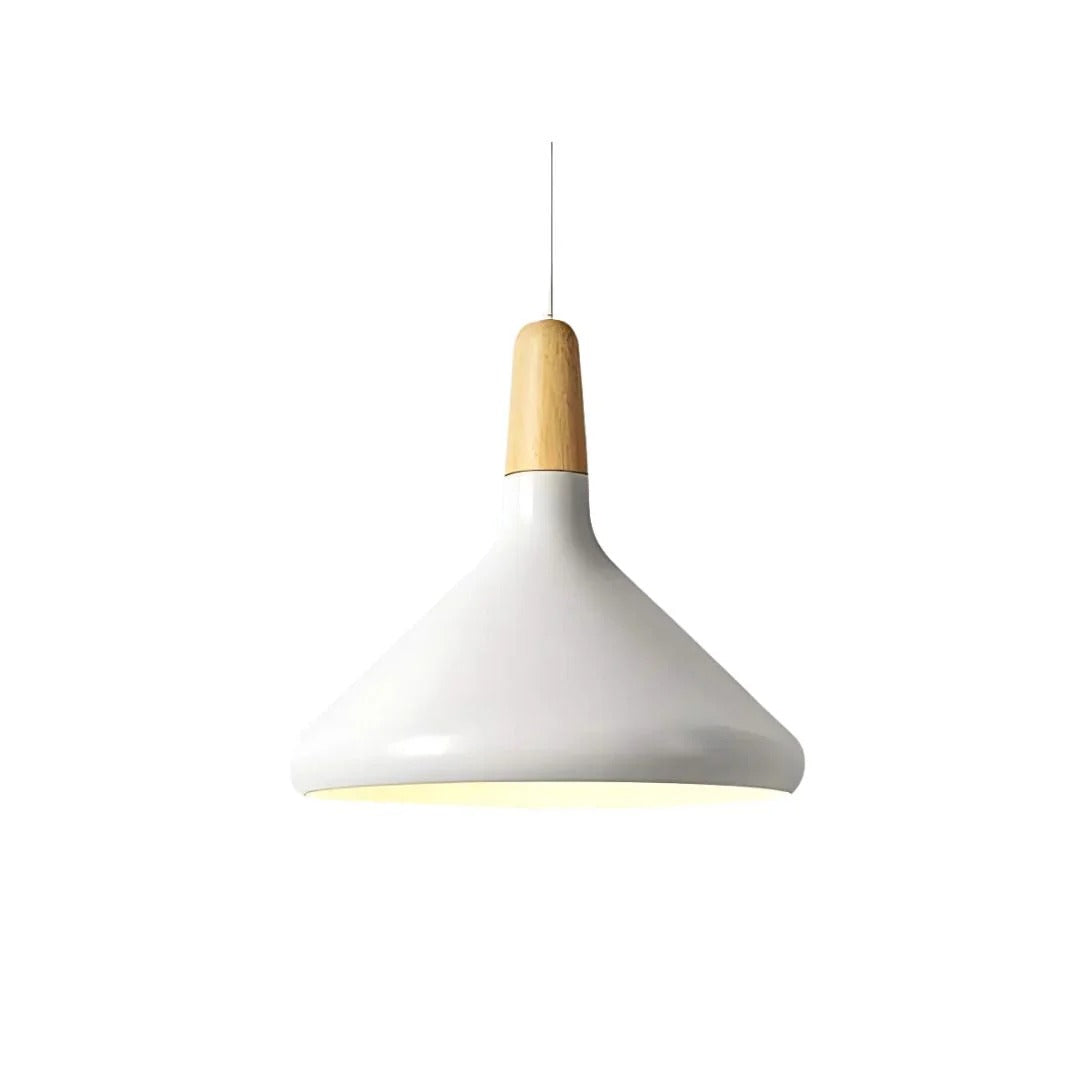 Scandinavische Houten Hanglamp