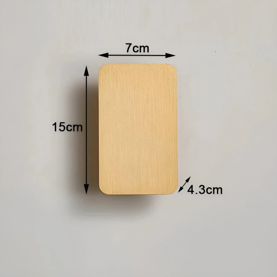 Moderne metalen wandlamp