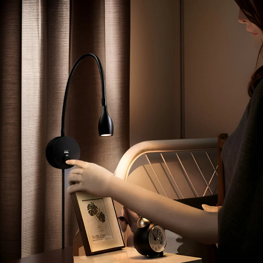 Flexibele LED wandlamp