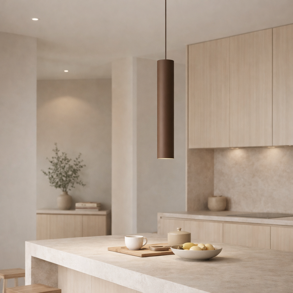 Minimalistische Hanglamp met Cilindervormig Ontwerp