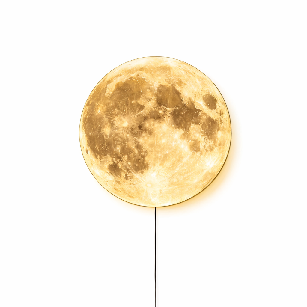 Maanontwerp Wandlamp
