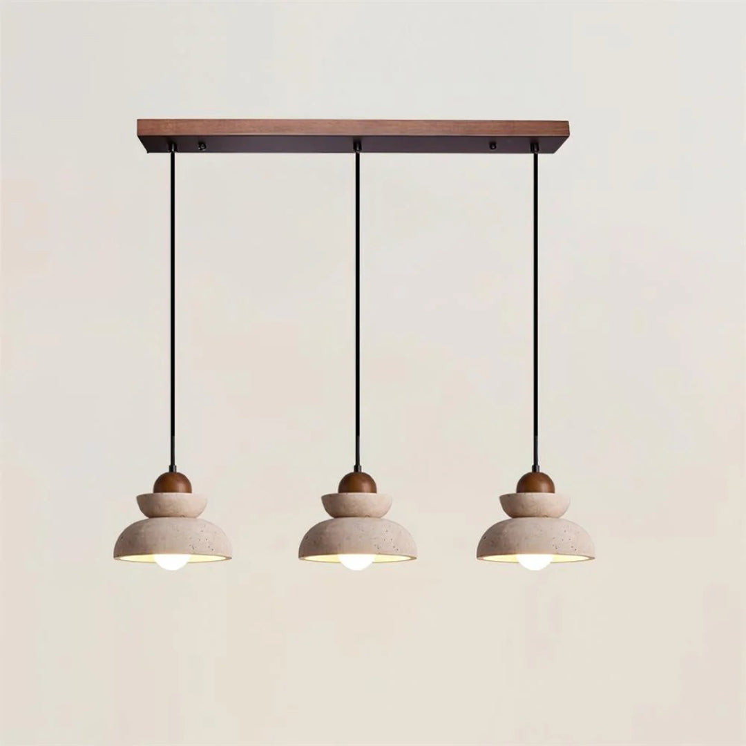 Travertin Stenen Hanglamp