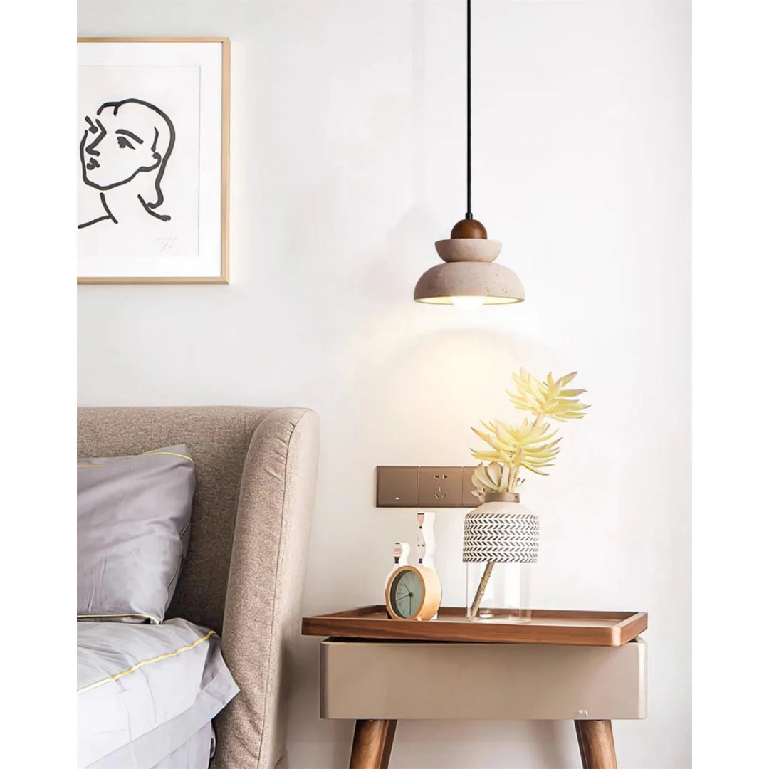 Travertin Stenen Hanglamp