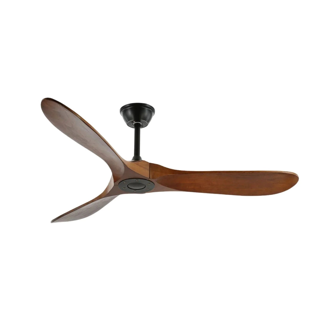 Moderne houten plafondventilator