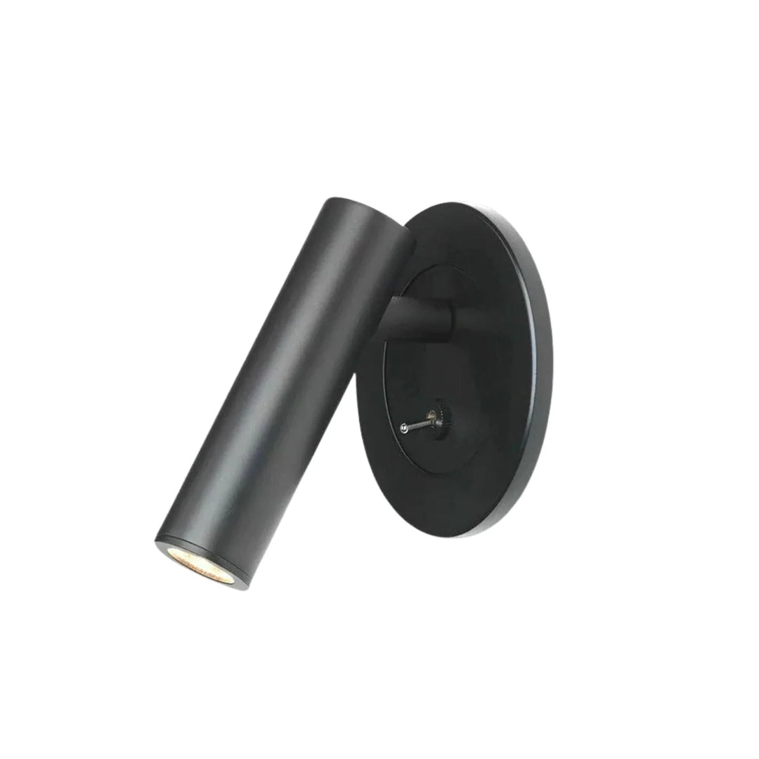 Verstelbare metalen leeslamp