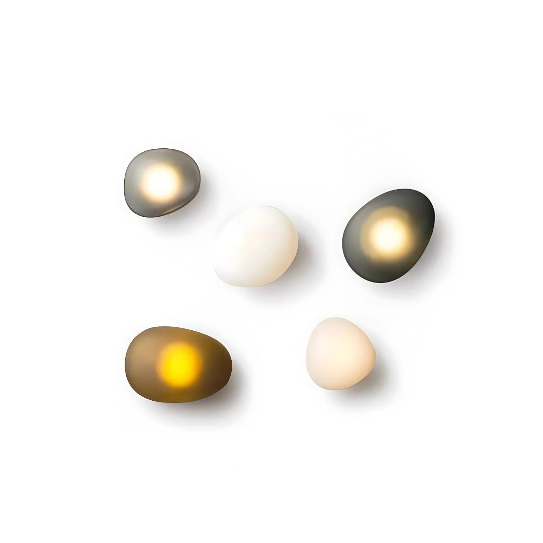 Ovale Glazen Wandlamp