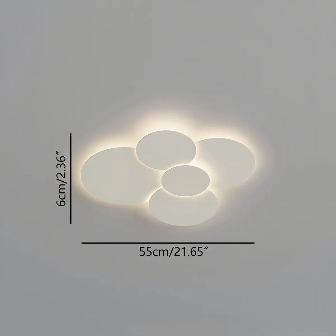 Hedendaagse Multi Disc LED Plafondlamp
