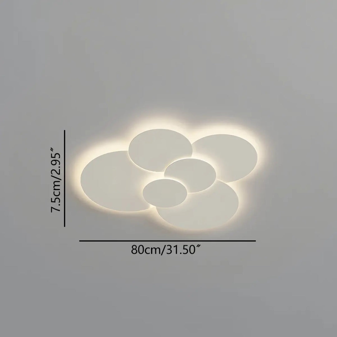 Hedendaagse Multi Disc LED Plafondlamp