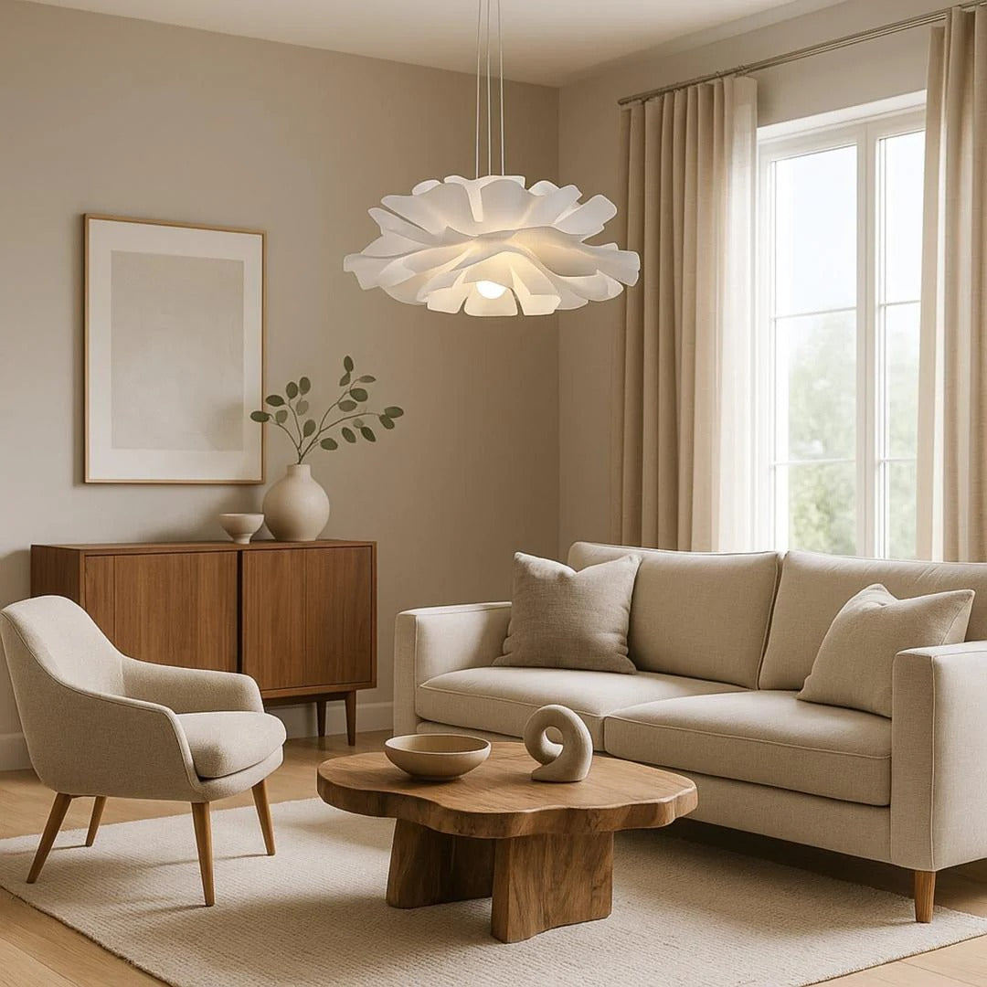 Japandi acryl hanglamp