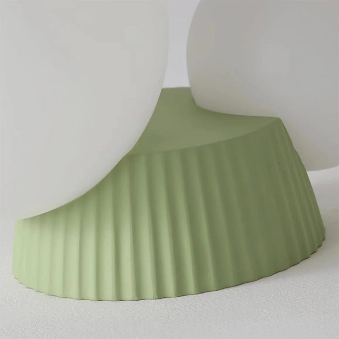 Dubbele bol plafondlamp