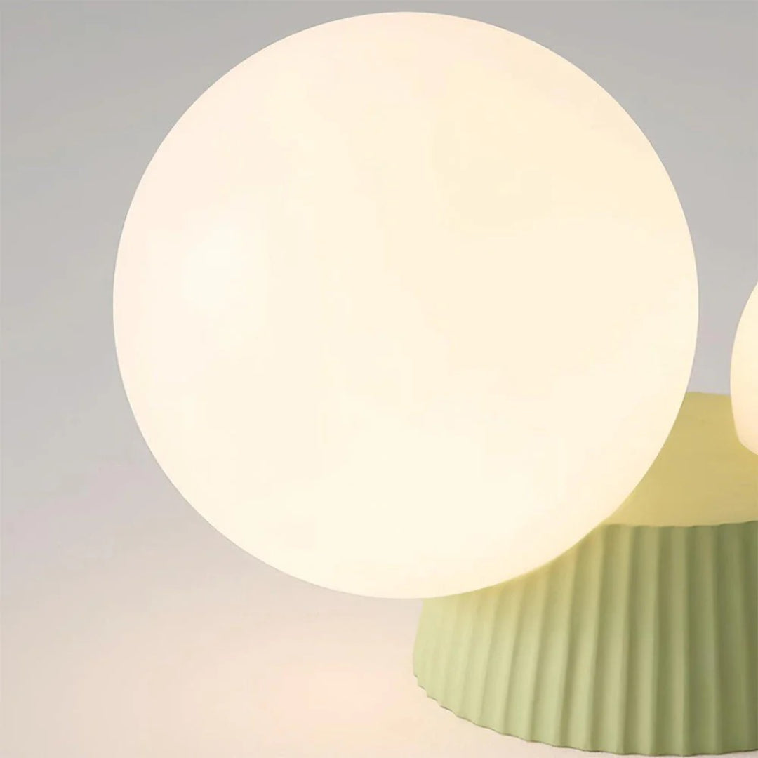 Dubbele bol plafondlamp