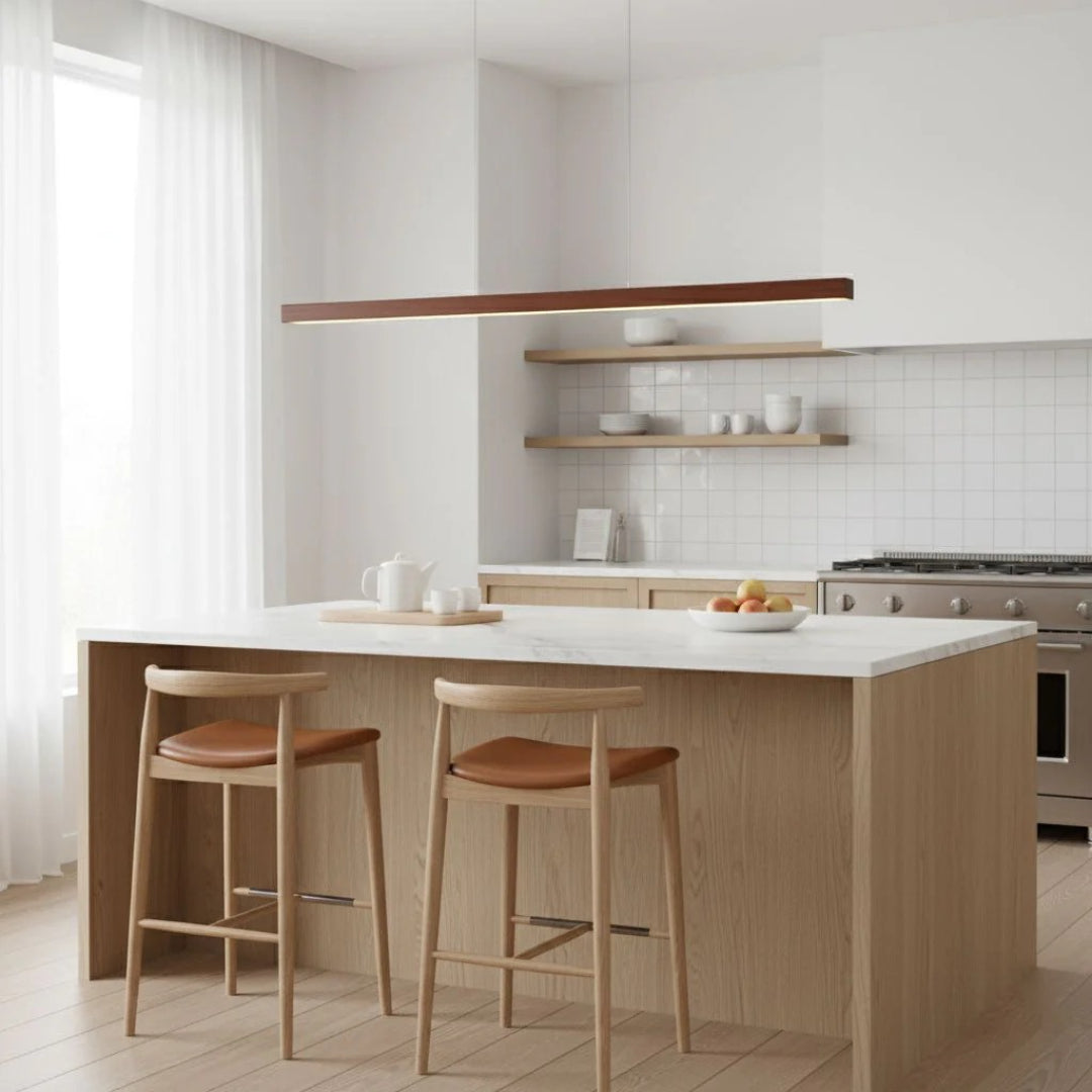 Minimalistische Houten Hanglamp