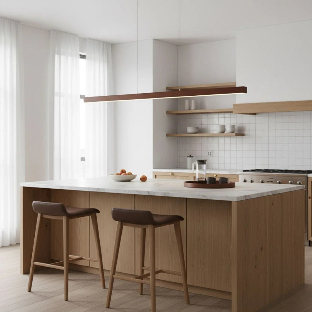 Minimalistische Houten Hanglamp