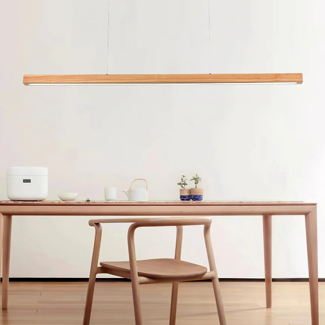 Minimalistische Houten Hanglamp