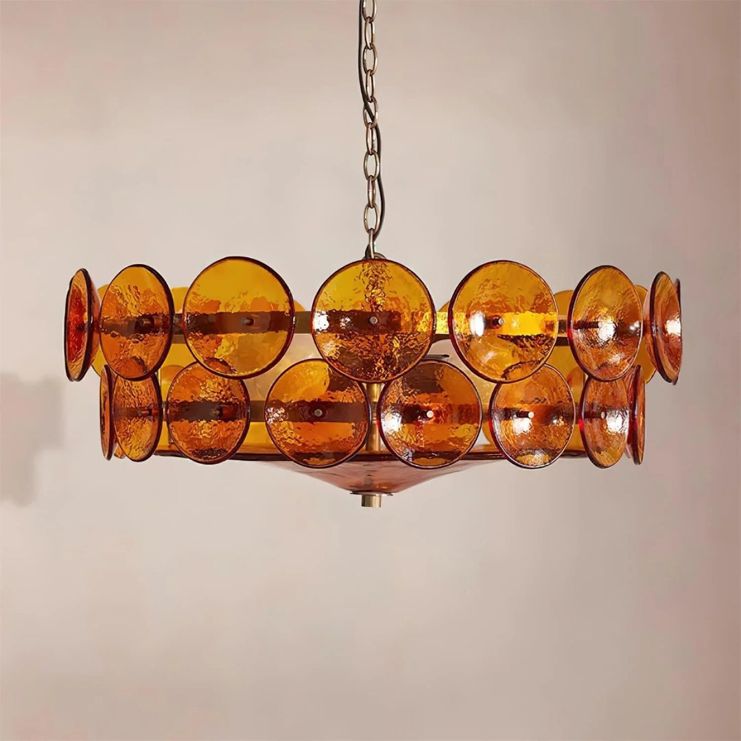 Retro Glazen Hanglamp