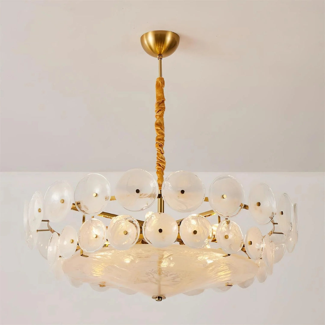 Retro Glazen Hanglamp