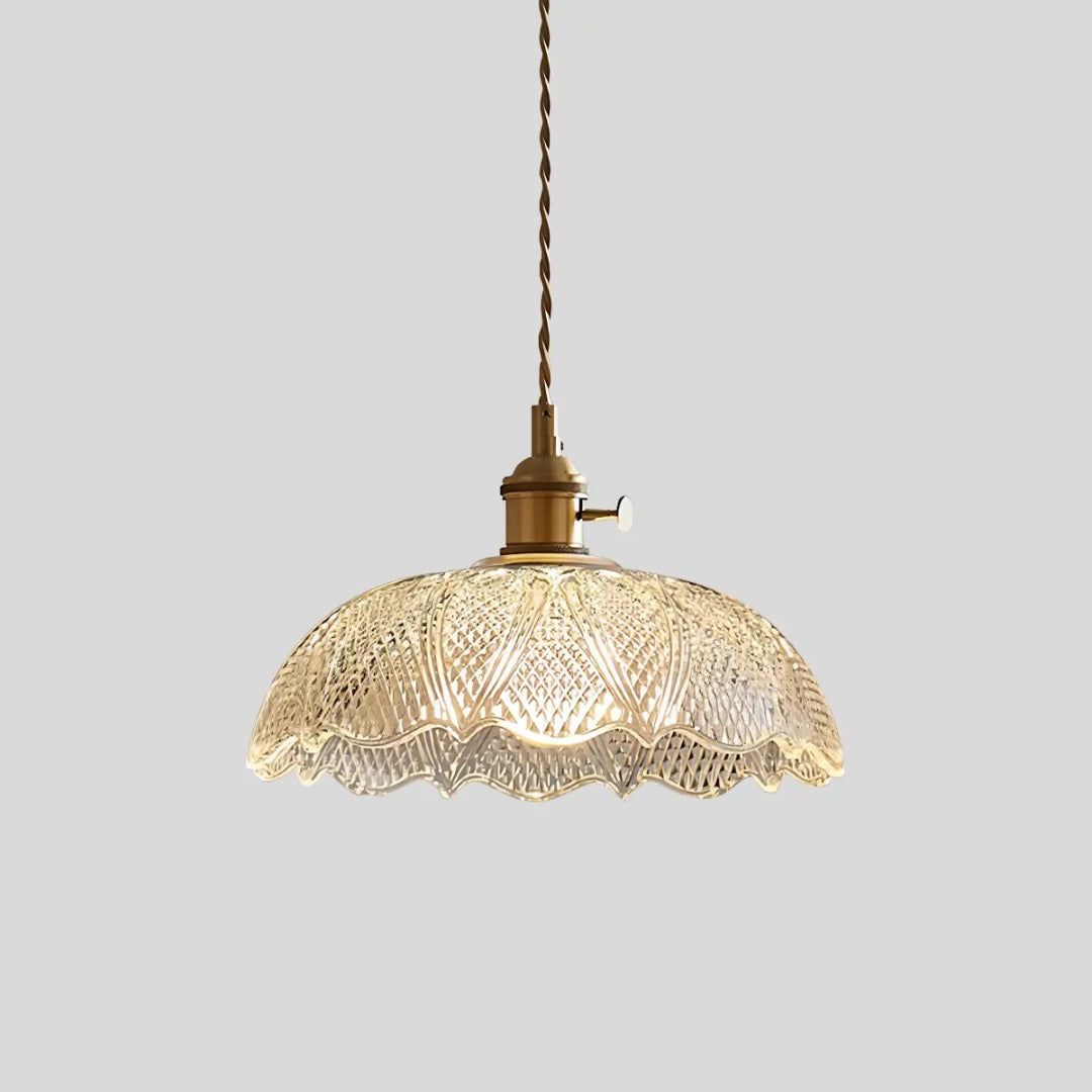 Klassieke Glazen Hanglamp