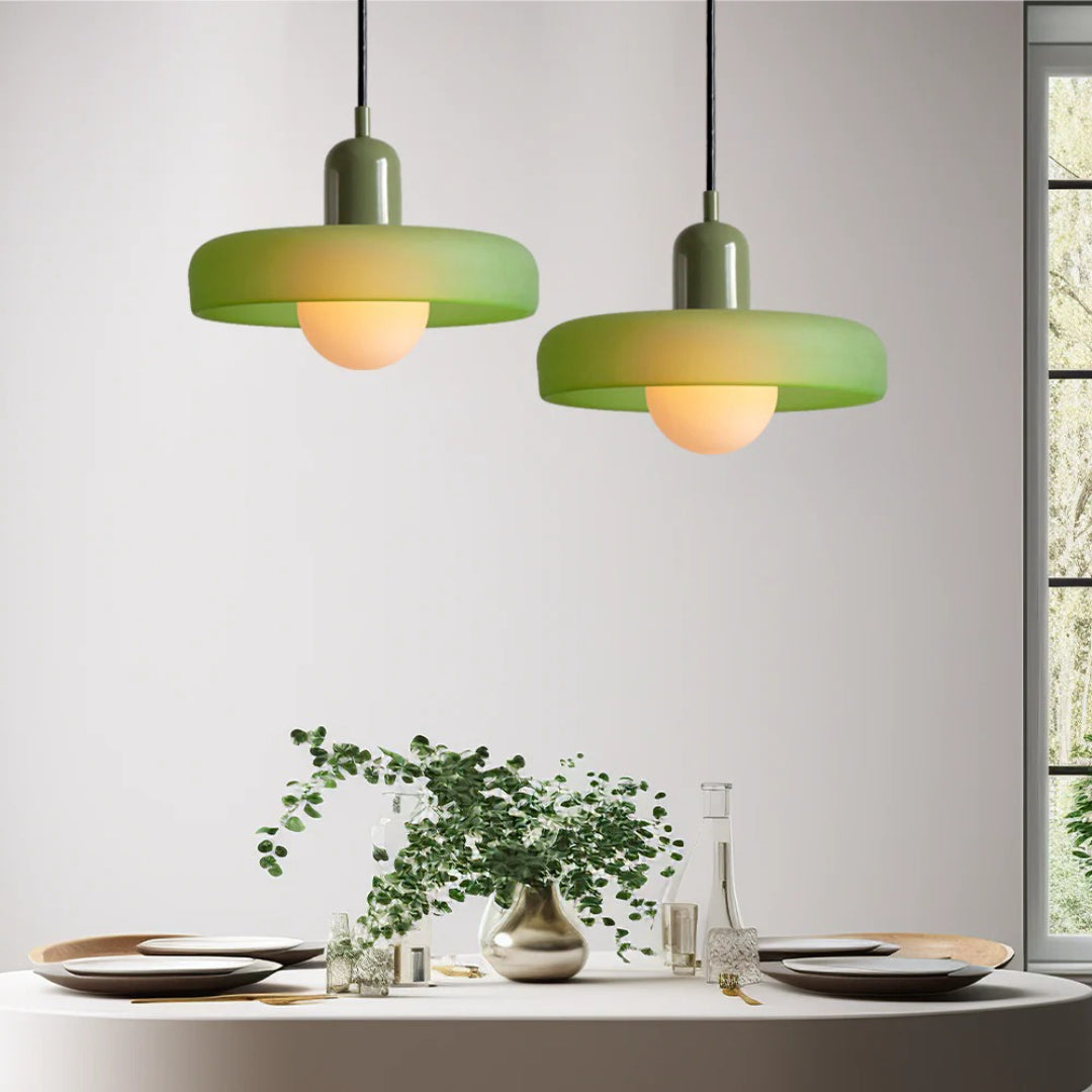 Retro metalen hanglamp