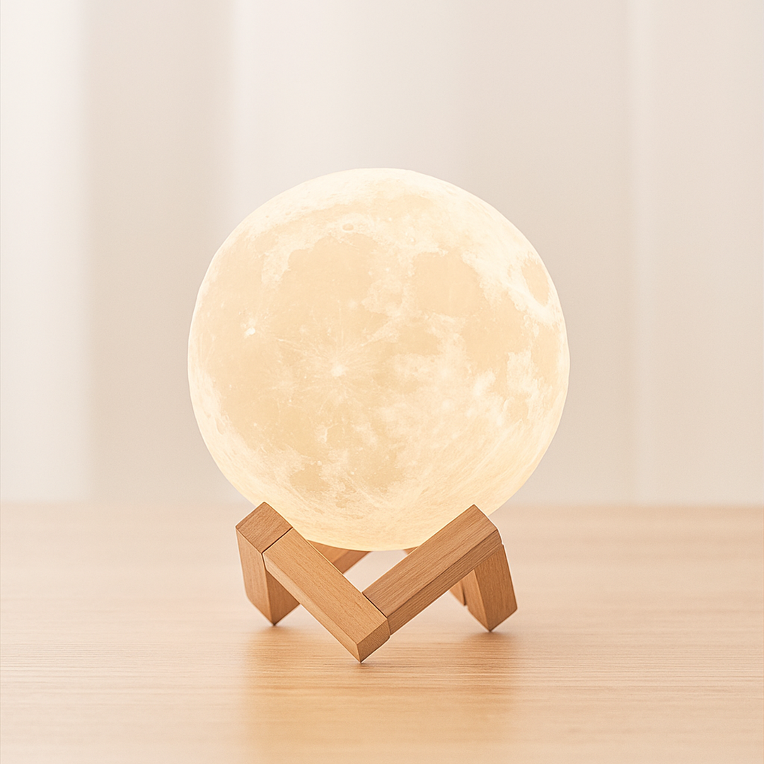Decoratieve Maan LED Tafellamp
