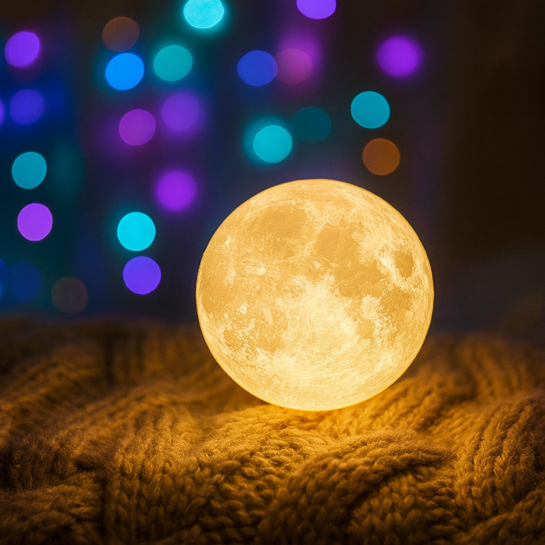 Decoratieve Maan LED Tafellamp