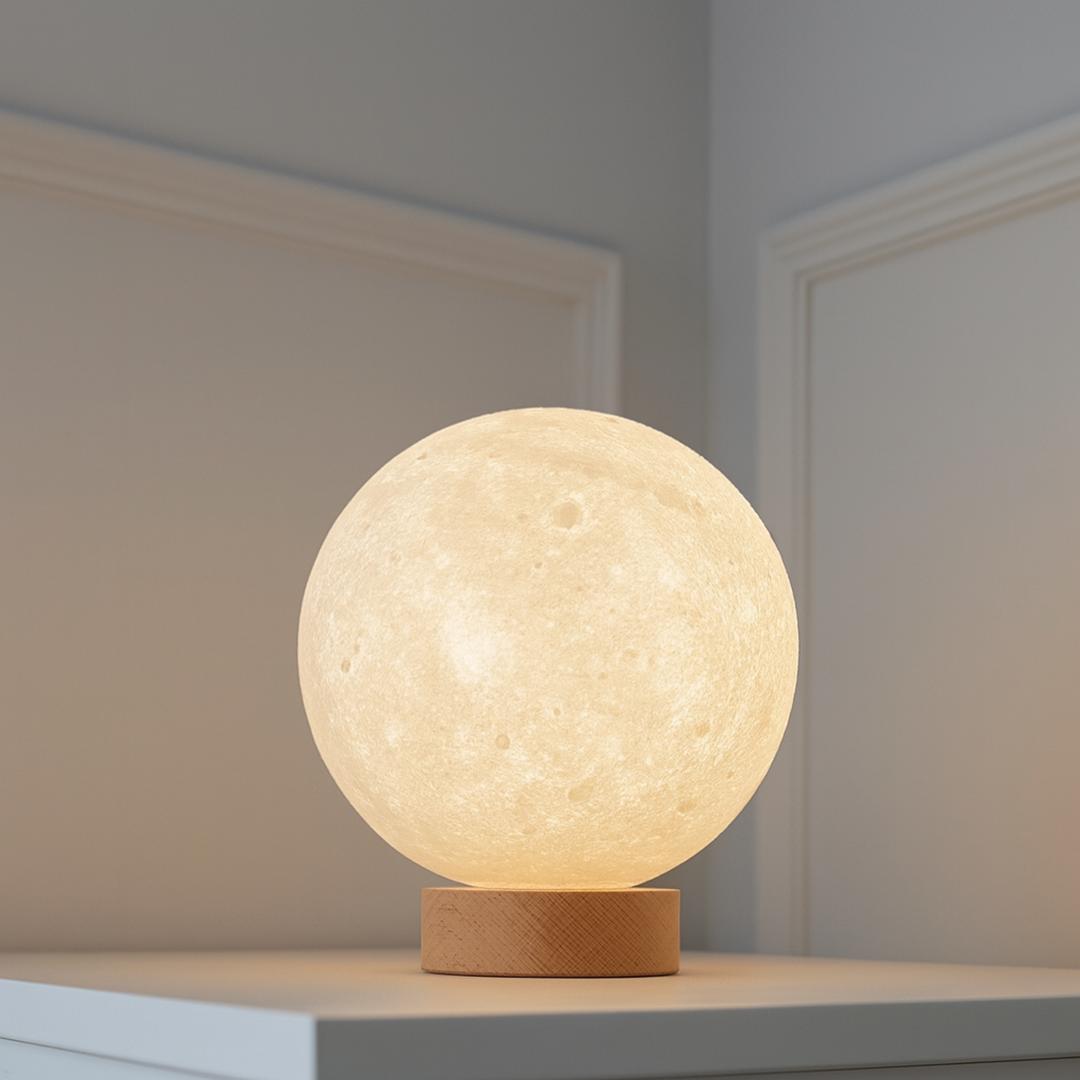 Decoratieve Maan LED Tafellamp