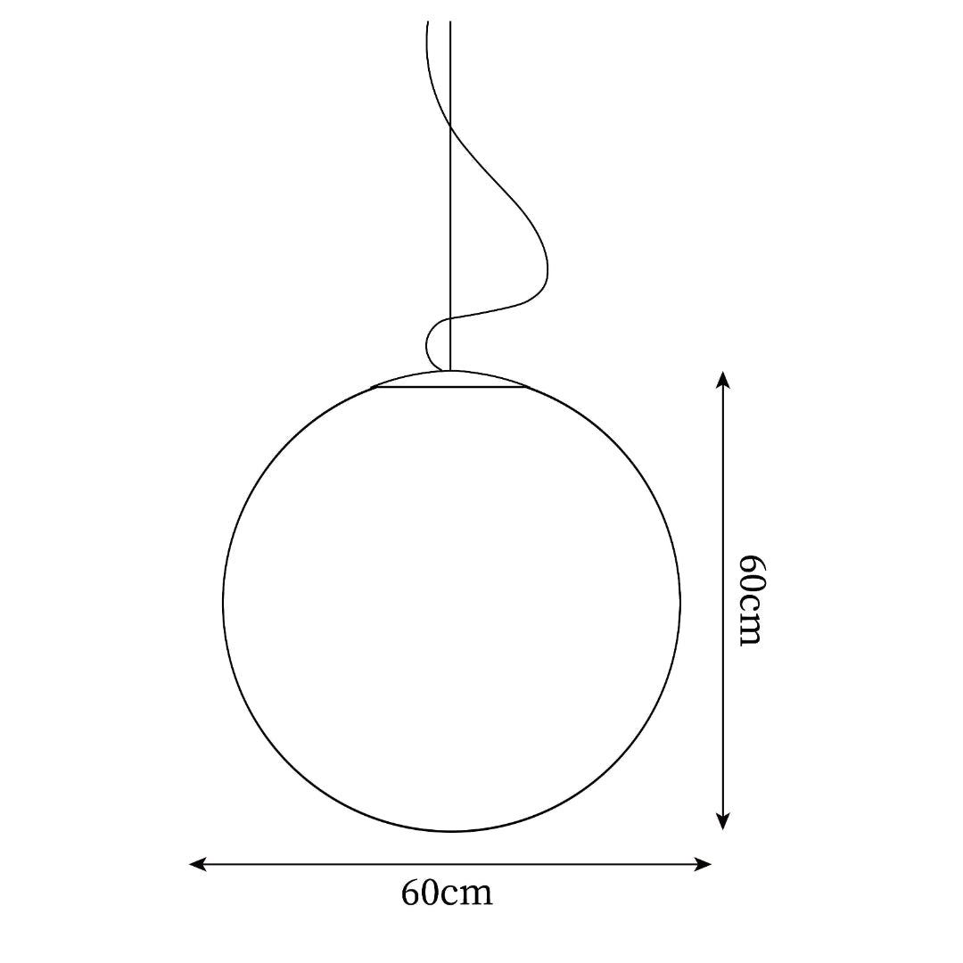 Moderne Moon Hanglamp