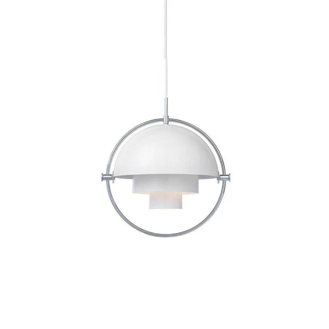 Deense Messing Koepel Hanglamp