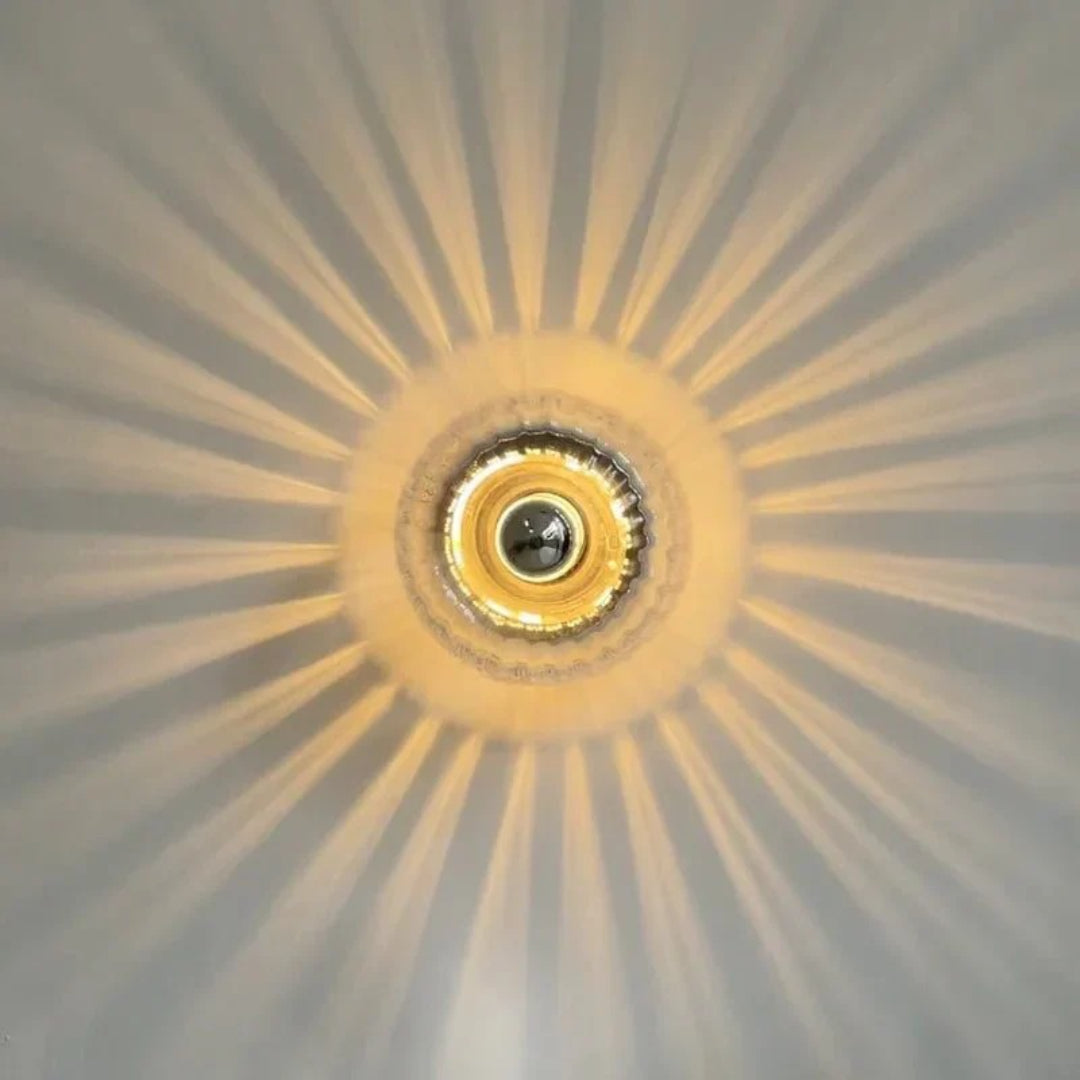 Bauhaus Glazen Wandlamp