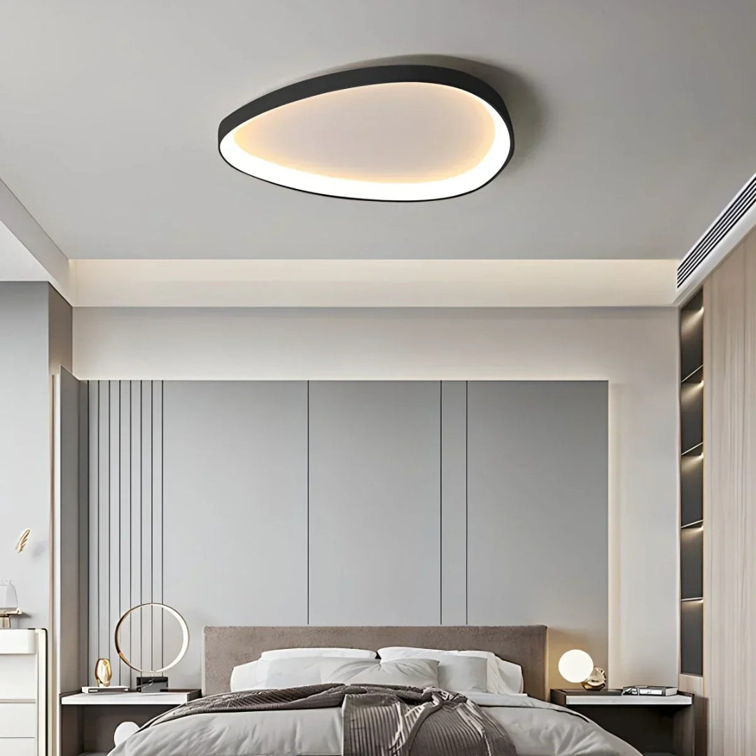 Minimalistische Ovale LED Plafondlamp