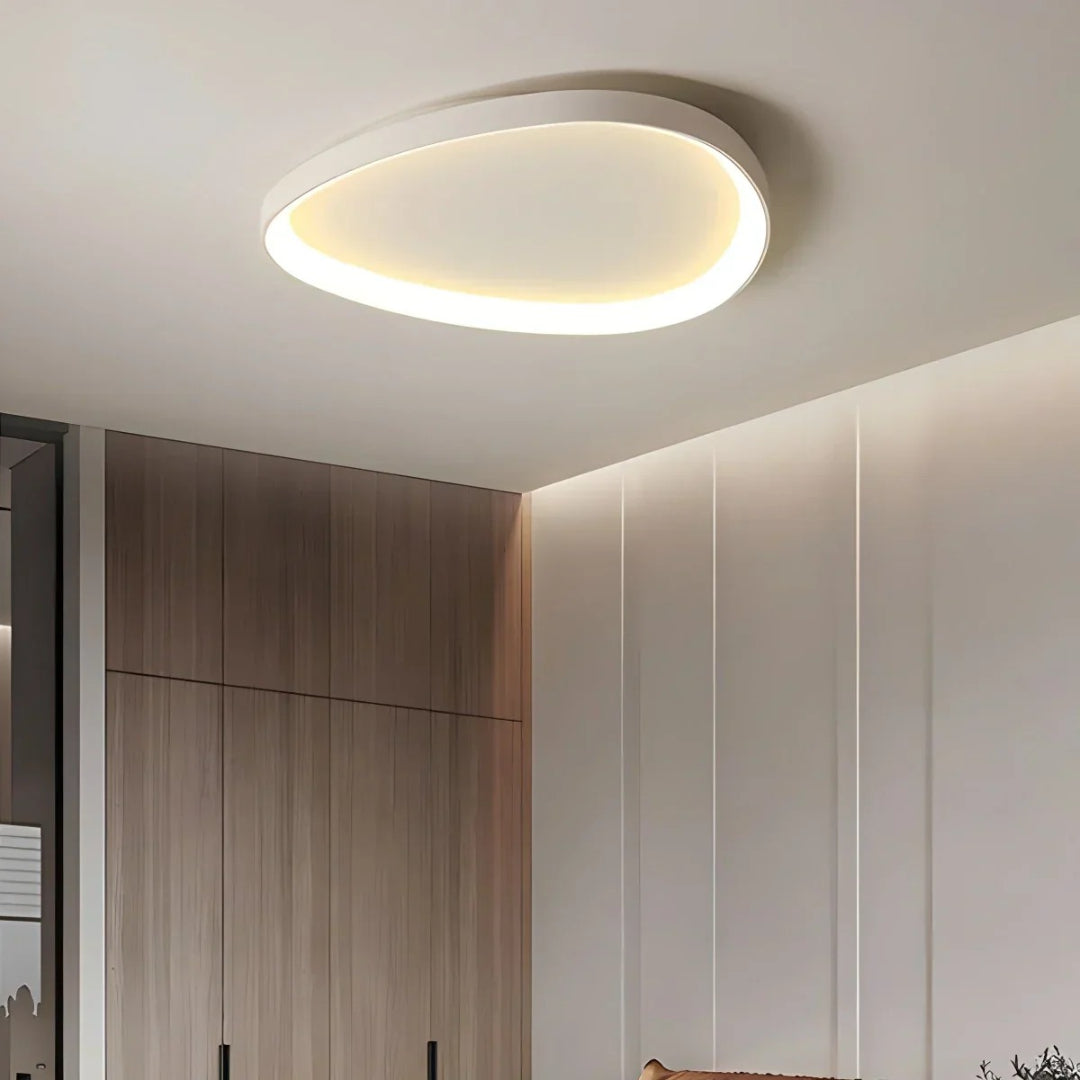Minimalistische Ovale LED Plafondlamp