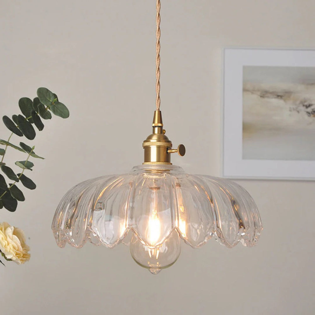 Retro Bloem Hanglamp