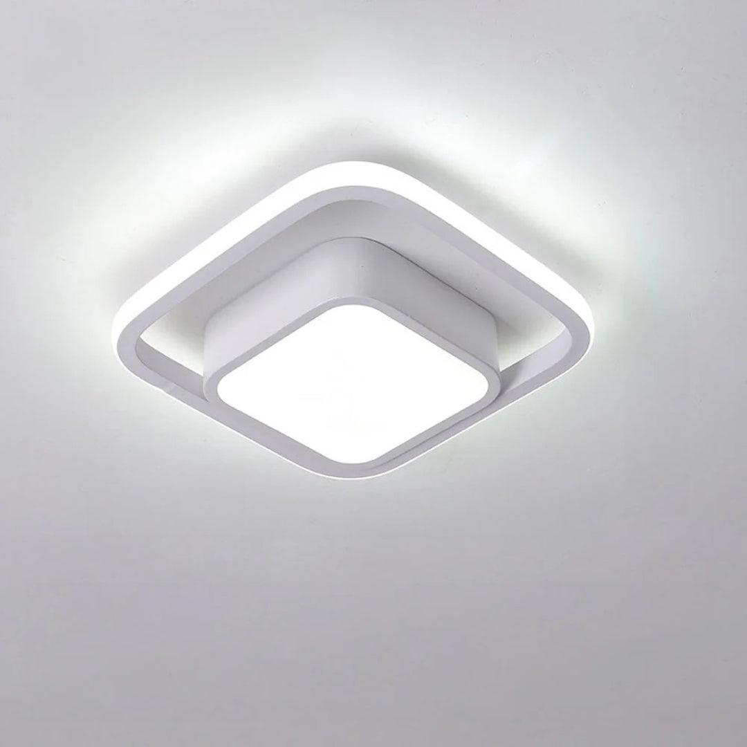 Hedendaagse Dubbele Ring Plafondlamp