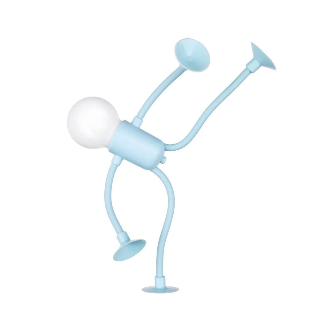 Flexibele bureaulamp met zuignap