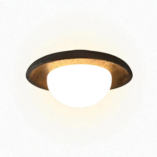 Moderne stenen plafondlamp