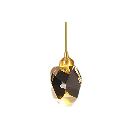 Kristallen Messing Hanglamp