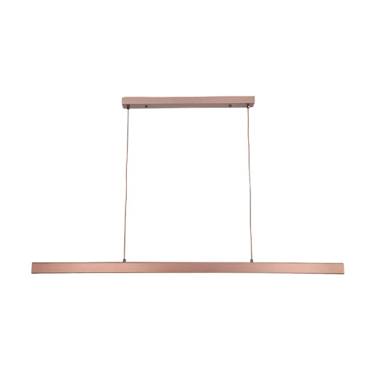 Lineaire LED metalen hanglamp