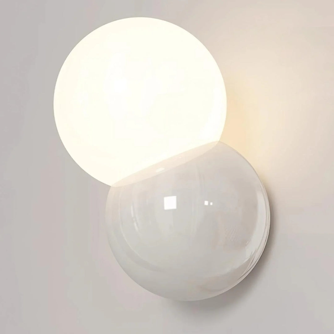 Minimalistische Glazen Wandlamp