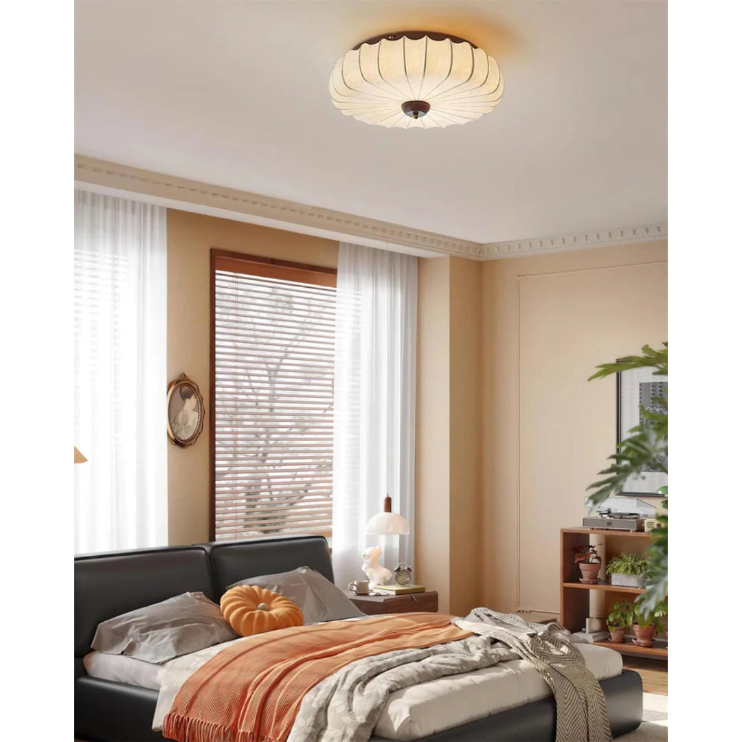 Japanse Stoffen Plafondlamp