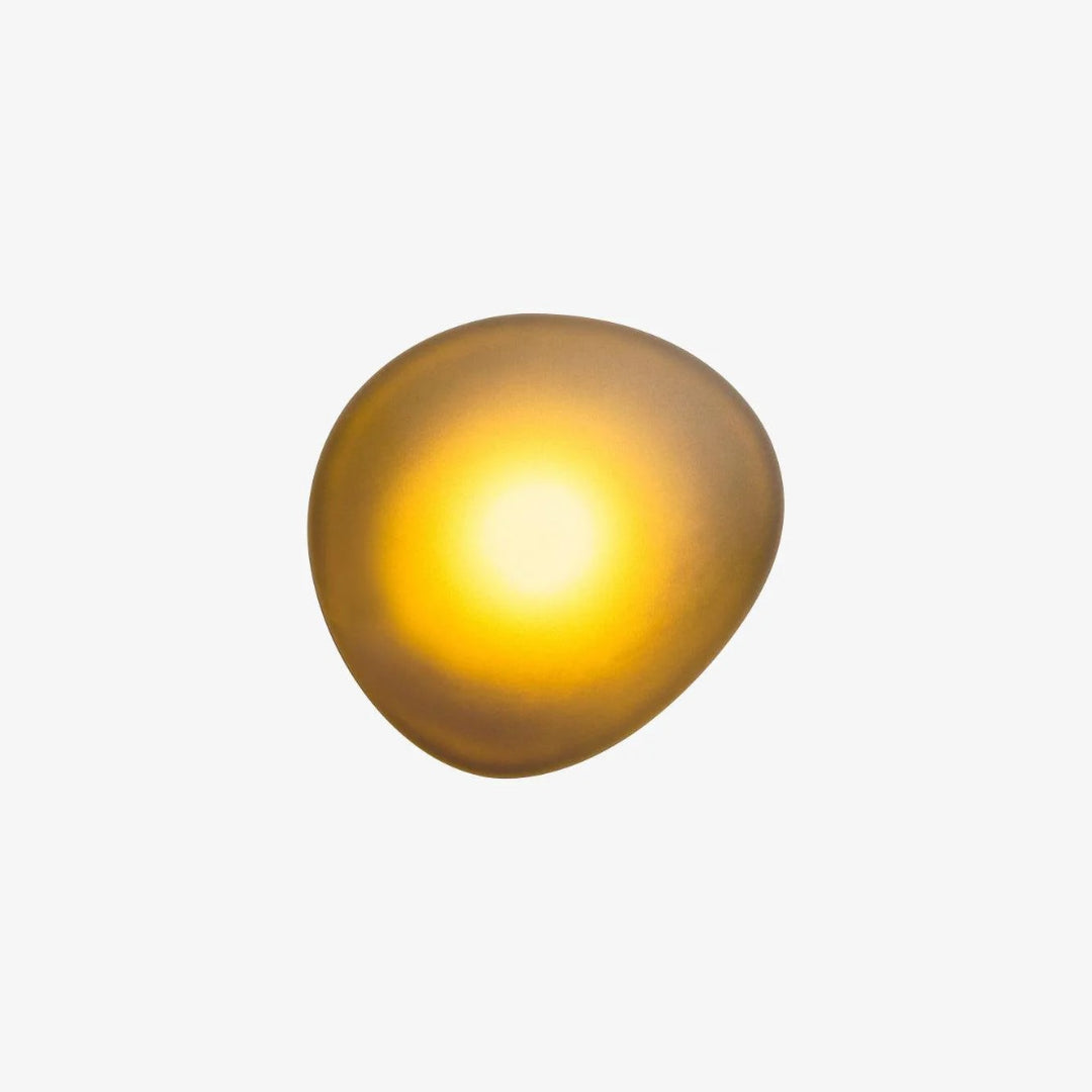 Ovale Glazen Wandlamp