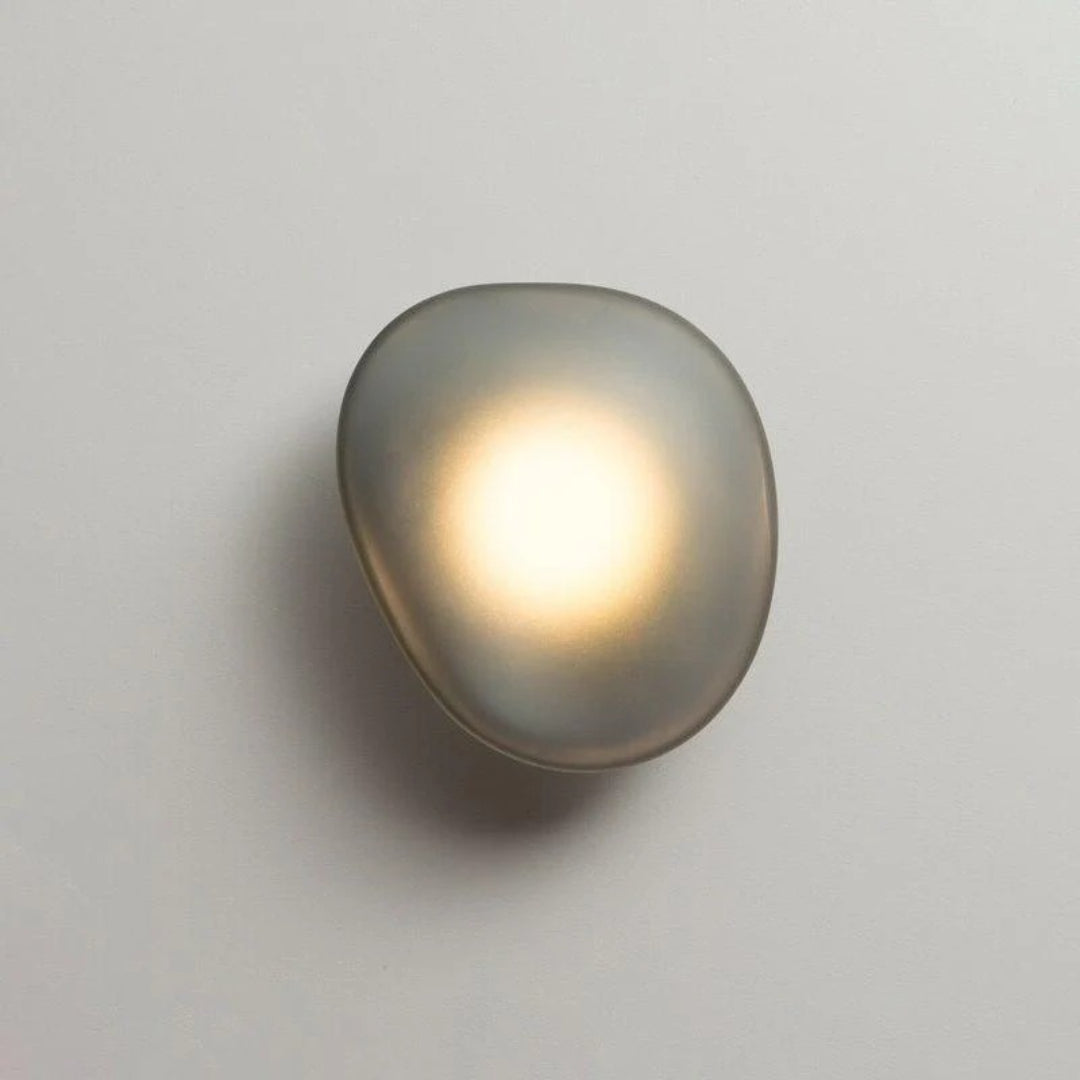 Ovale Glazen Wandlamp